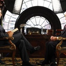 William Baldwin e Dan Rather nell'episodio 'The Facts' della serie tv Dirty Sexy Money