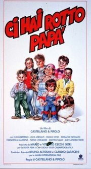 La locandina di Ci hai rotto papà
