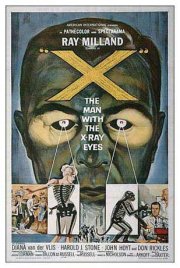 La locandina di L'uomo dagli occhi a raggi X