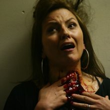 Un'immagine cruenta della serie inglese Dead Set