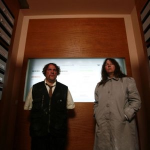 Bouli Lanners e Yolande Moreau in un'immagine del film Louise & Michel