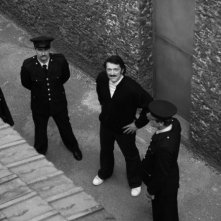 Vincent Cassel sul set del film Nemico pubblico n°1 - L'ora della fuga