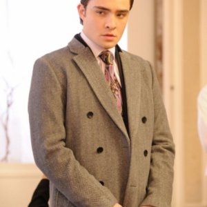 Ed Westwick in una scena dell'episodio The Age of Dissonance di Gossip Girl