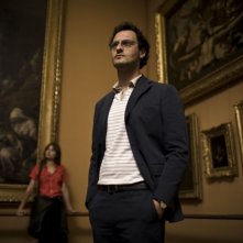 Fabio Troiano in una sequenza del film Tutta colpa di Giuda