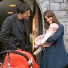 Ken Marino e Missy Peregrym in una scena dell'episodio I Want My Baby Back di Reaper