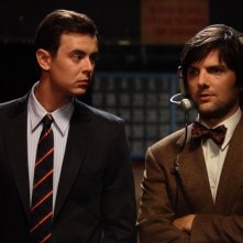 Colin Hanks e Adam Scott in una scena del film The Great Buck Howard