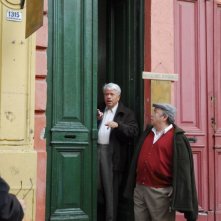 Lino Toffolo E Lino Banfi In Una Scena Del Tv Movie Scusate Il Disturbo 109209