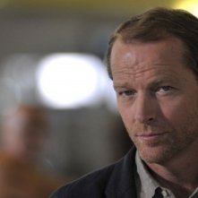 Iain Glen sul set del film Il caso dell'infedele Klara
