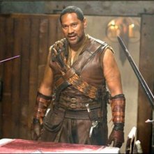 Jay Laga'aia in una scena dell'episodio 'Hartland' della serie televisiva Legend of the Seeker