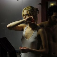 Laura Chiatti e Claudio Santamaria in una sequenza del film Il caso dell'infedele Klara