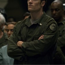 Tahmoh Penikett nell'episodio 'Daybreak: Part 1' dell'ultima stagione di Battlestar Galactica