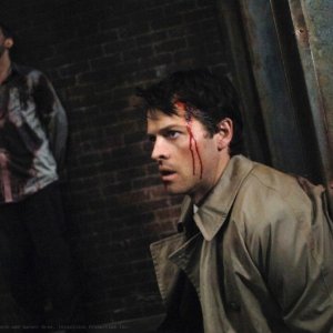 Misha Collins nell'episodio On the Head of a Pin di Supernatural