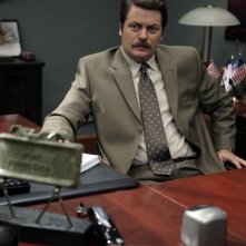 Nick Offerman nel pilot di Parks and Recreation