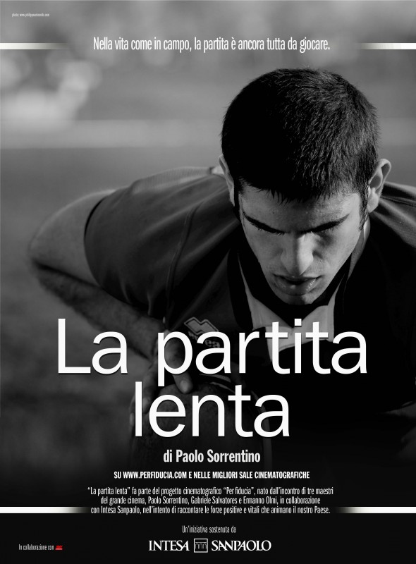 Il Poster Del Corto La Partita Lenta Di Paolo Sorrentino Peer Il Progetto Perfiducia 109693
