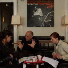 Tania Garibba, Roberta Rovelli e Gabriele Salvatores set del corto 'Stella' che fa parte del progetto PerFiducia