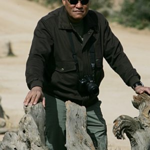 Laurence Fishburn in una scena dell'episodio 'The Descent of Man' della serie tv CSI - Las Vegas