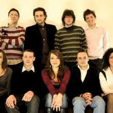 La Whiteroseprd. Da sinistra in piedi: Emanuele Frusi, Lorenzo Lombardi, N. Santi Amantini, Marco Martini. Da sinistra seduti: Sara Lombardi, Lorenzo Perioli, Elisa Sensi, D. Bartoli, Eleonora Stagi