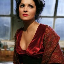 Anna Netrebko in un'immagine del film La Bohème