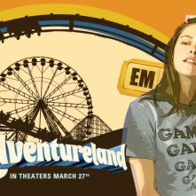 Un wallpaper del film Adventureland con Kristen Stewart