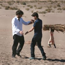 I fratelli Adriano Giannini ed Emanuele Bosi in La casa sulle nuvole