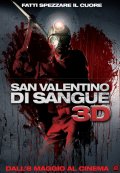 Locandina italiana di San Valentino di sangue 3D