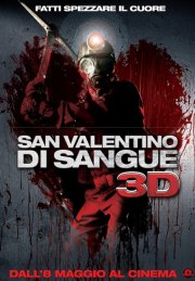 Locandina italiana di San Valentino di sangue 3D