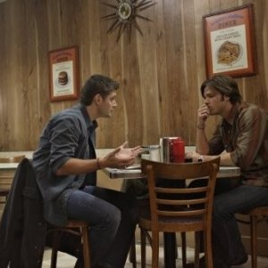 Jared Padalecki e Jensen Ackles nell'episodio The Monster at the End of this Book di Supernatural