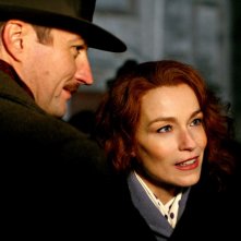 Alberto Molinari e Stefania Rocca in una scena della fiction Bakhita