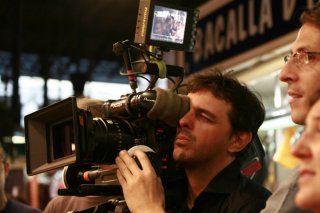 Il regista Massimo Venier sul set del film Generazione mille euro