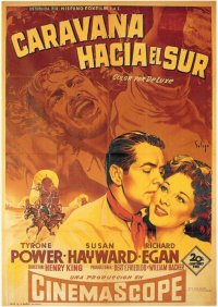 Locandina di Carovana verso il sud