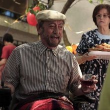 Luis Varela e  in una scena del film Fuori menù