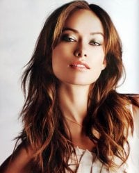 Olivia Wilde con i capelli rossi