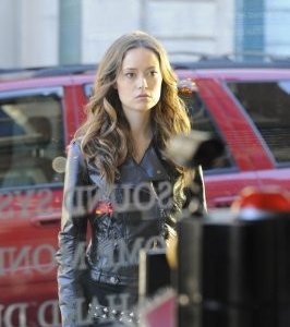 Summer Glau in una scena dell'episodio Adam Raised a Cain di Terminator: The Sarah Connor Chronicles
