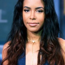 Un primo piano di Aaliyah