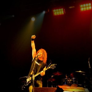 Una scena del documentario Anvil! The Story of Anvil