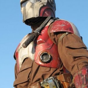 Uno dei futuristici soldati protagonisti di Hunter Pray