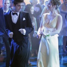 Jean-Luc Bilodeau balla con Magda Apanowicz nell'episodio 'Ive had the time of my life' della serie tv Kyle XY