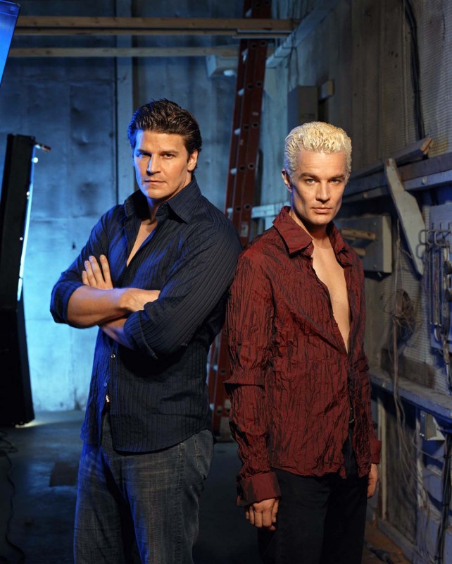 David Boreanaz E James Marsters In Una Immagine Promo Della Terza Stagione Di Buffy 111130