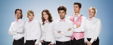 Il cast di Party Down in una foto promozionale