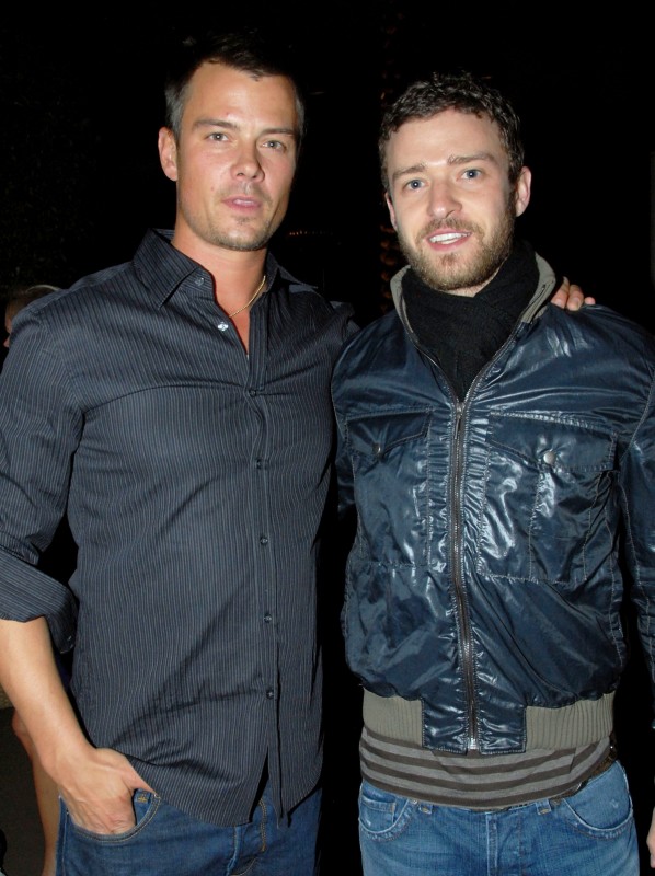 Josh Duhamel E Justin Timberlake Durante Un Evento Di Beneficenza Nel 2008 111137