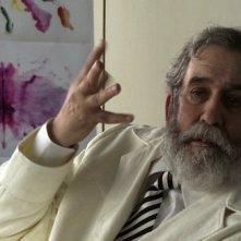 Tatti Sanguinetti in una scena del film Fuga dal call center