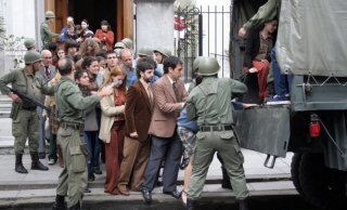 Una scena del film Complici del silenzio