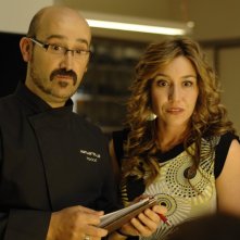 Ancora La Bella Lola Due As Insieme A Javier Camara In Una Scena Di Fuori Menu 111442