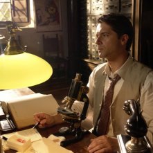 Ettore Bassi in una foto di scena del film TV Mal'Aria