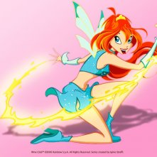 La fatina Bloom in un wallpaper della serie Winx Club