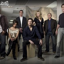 Un wallpaper con il cast di Scrubs
