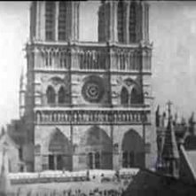 Una veduta della cattedrale di Notre Dame ne Il gobbo di Notre Dame