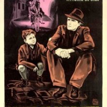 La locandina di Ladri di biciclette