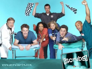 Wallpaper con i protagonisti di Scrubs