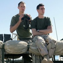 Alexander Skarsgård e James Ransone nella miniserie televisiva Generation Kill